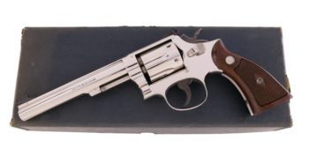 Smith & Wesson Nickel K-22 Model 17