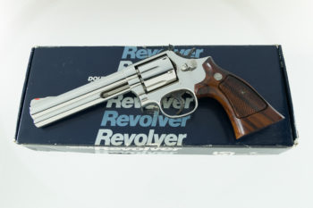 Smith & Wesson Model 586 No Dash 6" .357 Magnum Nickel