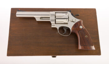 Smith & Wesson SUPER RARE 1st Year Production Nickel Model 57 .41 Magnum