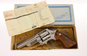 Smith & Wesson Rare 5" Nickel Model 27 .357 Magnum